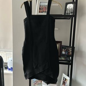 Black Bandage mini dress